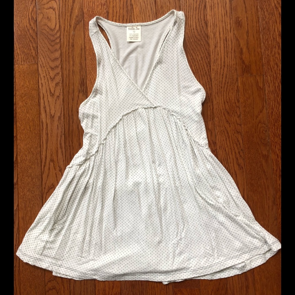 Matilda Jane girls 12 whippy tank EUC